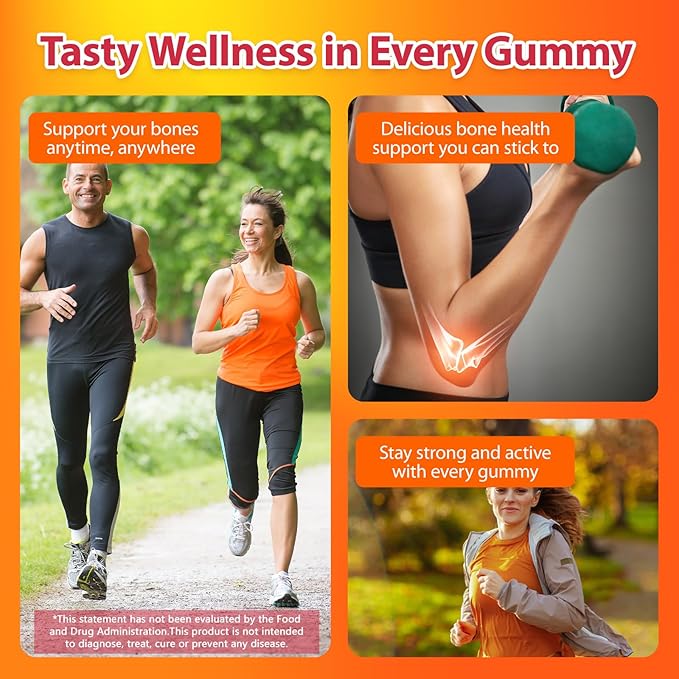 Vitamin D3 K2 Gummies with Calcium, Sugar Free Vitamins Gummies, 2000 IU D3 & 200 mcg K2 & 200 mg Calcium, Supports Healthy Bone, Immune Health Supplement, Gluten Free, GMO Free