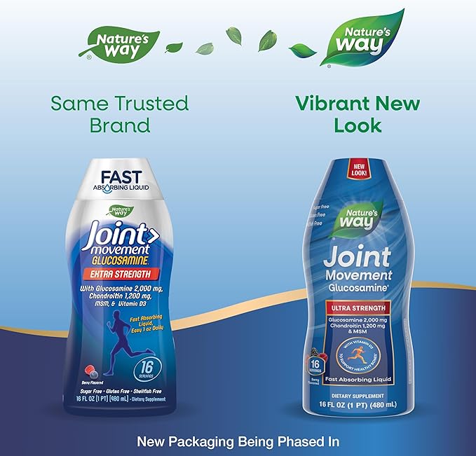 Nature's Way Joint Movement Glucosamine Fast D3, Berry 16 Fl