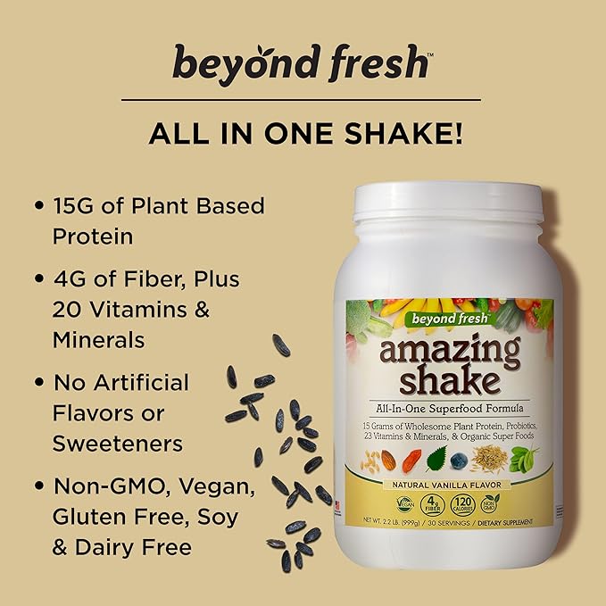 Beyond Fresh Amazing Shake, Superfood Formula, 999 Gram (N12551)