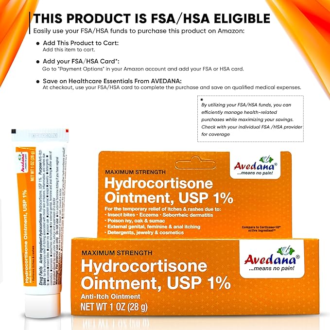 Hydrocortisone Ointment | 1oz Hydrocortisone Ointment 1 Percent