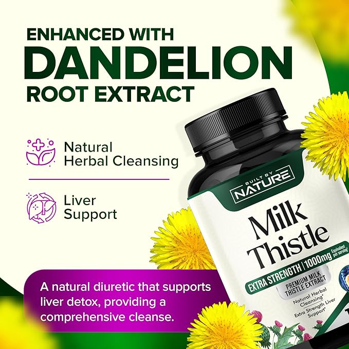 Milk Thistle 1000mg 120 Veggie