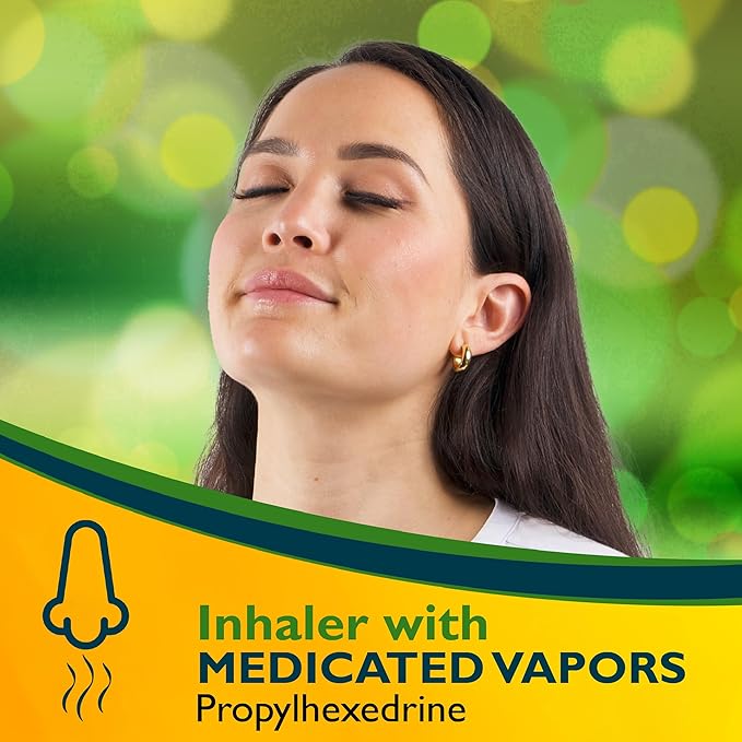 Benzedrex Nasal Decongestant Inhaler, 1 Count 1)