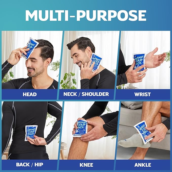 Instant Ice Cold Pack (6” x 4.5”) 100 Packs