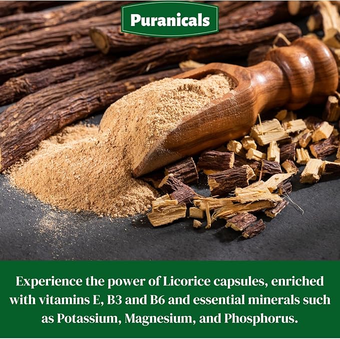 Licorice Premium 320 Capsules Non GMO 700 mg 100% Pure