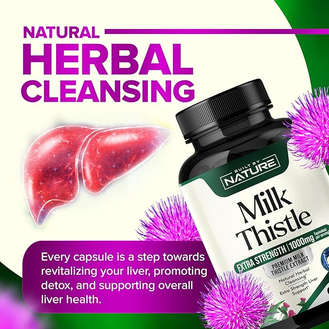 Milk Thistle 1000mg 60 Veggie