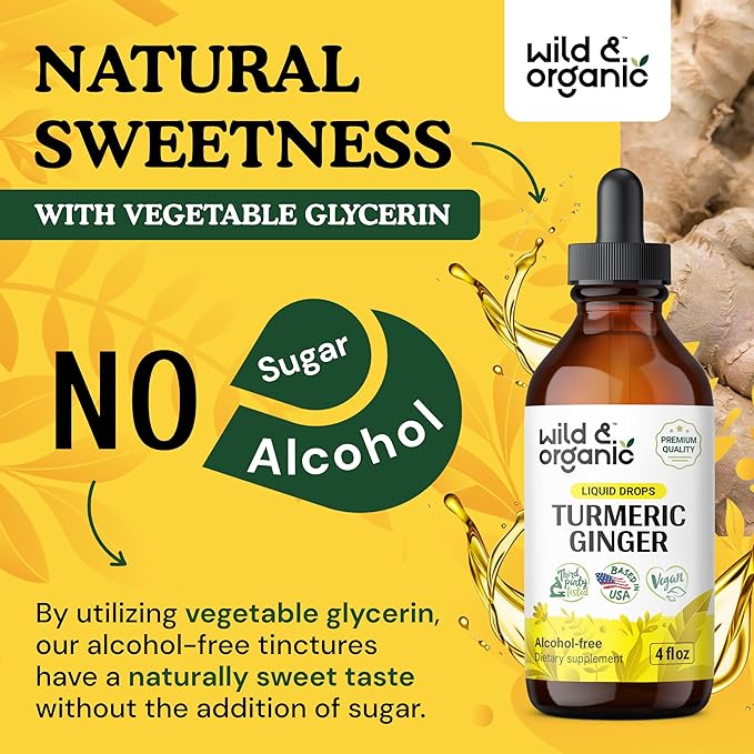 Turmeric Ginger Liquid Supplement 4 fl