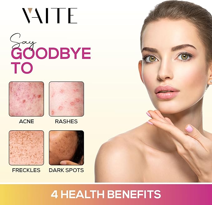 VAITE Glutathione Gummies for Skin 60 Gummies