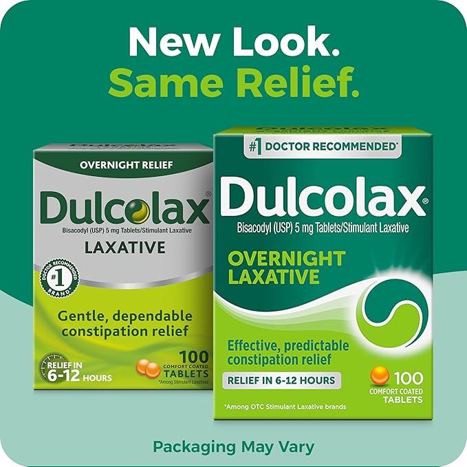 Dulcolax Stimulant Laxative Tablets (100 Count) 300 Count