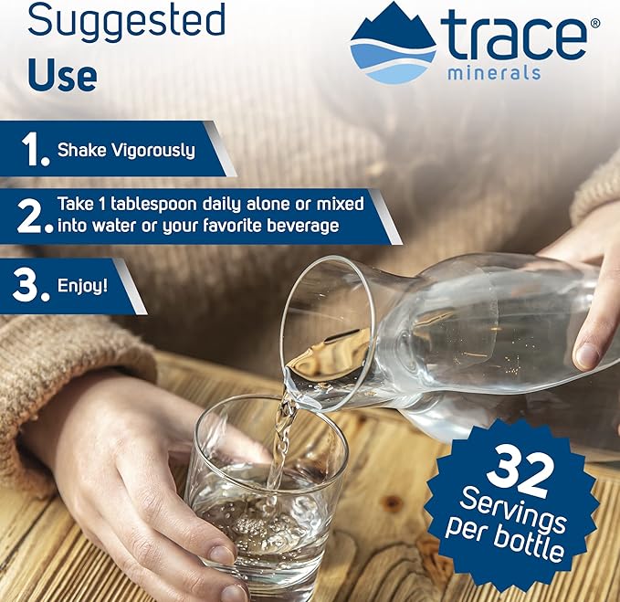 Trace Minerals | Liquid Vitamin D3 126 mcg (5000 IU) D3 with 32 servings, 16 fl