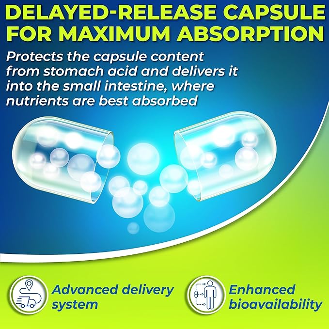 Probiotics with Digestive Enzymes and Prebiotic 3-In-1 Vegan 60 count
