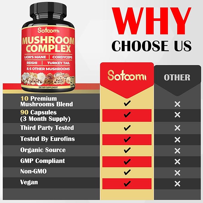 Satoomi 90 Capsules 10in1 Turkey 90 Days