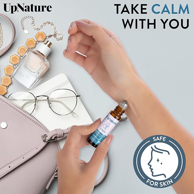UpNature Calm Essential Oil Roll On 100% Natural