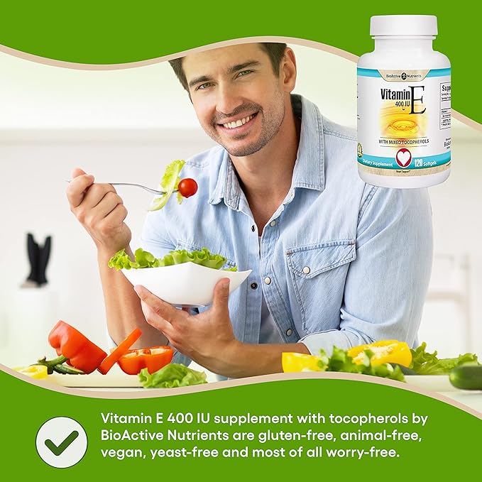 Vitamin E 400 IU Supplement 120 Gel