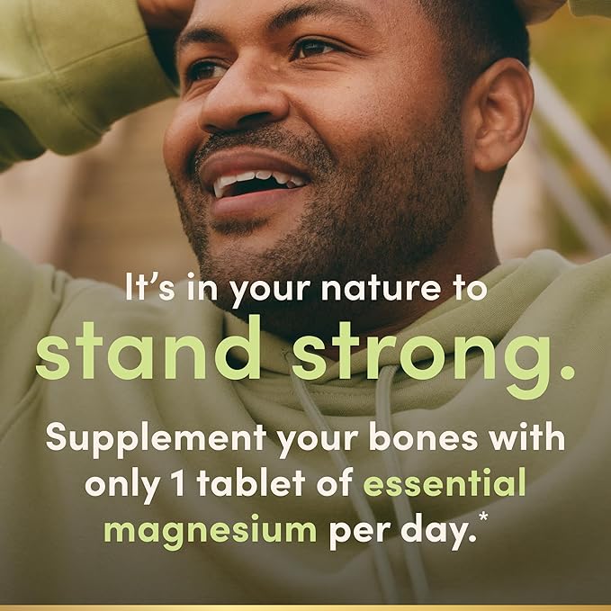 Nature's Bounty Magnesium, Bone and Muscle 500 Mg, 200 Ct