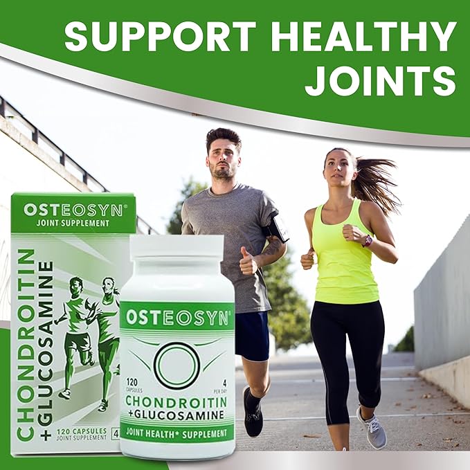 OSTEOSYN® by Synutra Pure CHONDROITIN 1200+ 30-Day Servings 120 Capsules, 4-Capsule Serving $1.67