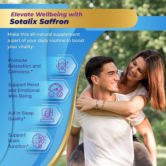 Saffron 14,950mg with Ashwagandha, Ginseng, L-Theanine, Relaxation, Restore - USA Made & Tested (150-day Supply (Pack of 1))
