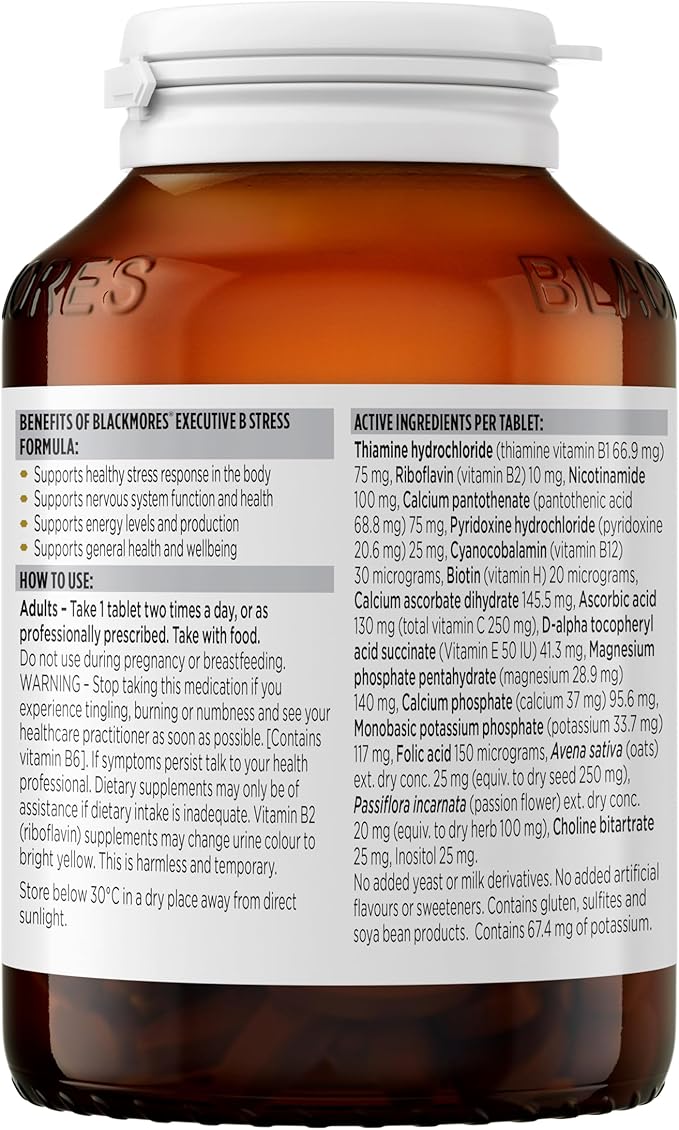 Blackmores Executive B 160 Tablets