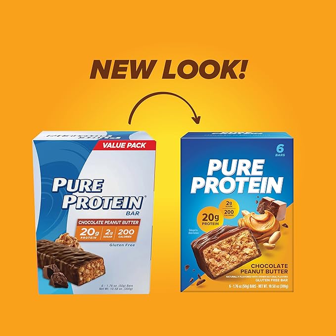 Pure Protein Bars Variety Pack 18 Bars 12 Bars,