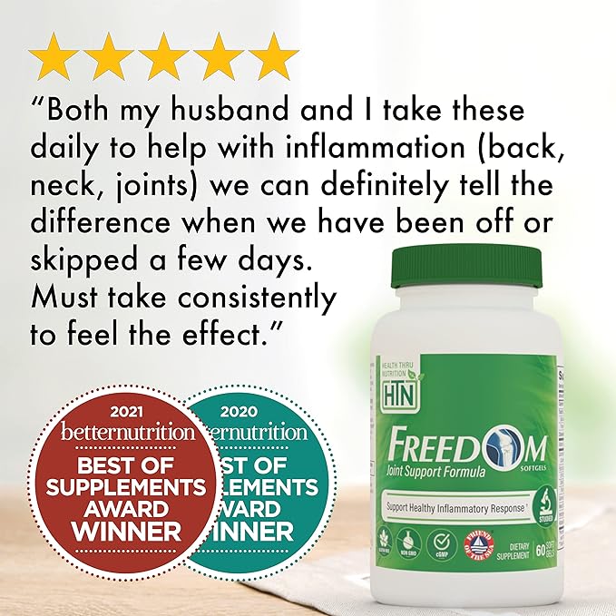 Health Thru Nutrition Freedom Softgels® Anti-Inflammation Complex 60)
