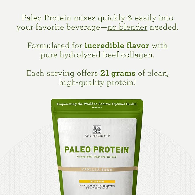 Amy Myers MD Pure Paleo Protein Powder 29.31 oz (831 g)