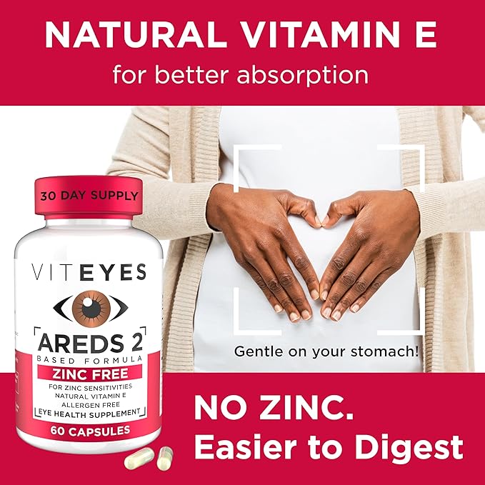 Viteyes AREDS 2 Zinc Free Macular 60 Ct