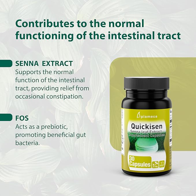 Quickisen Laxative Capsules, Relief from Occasional 30 Capsules