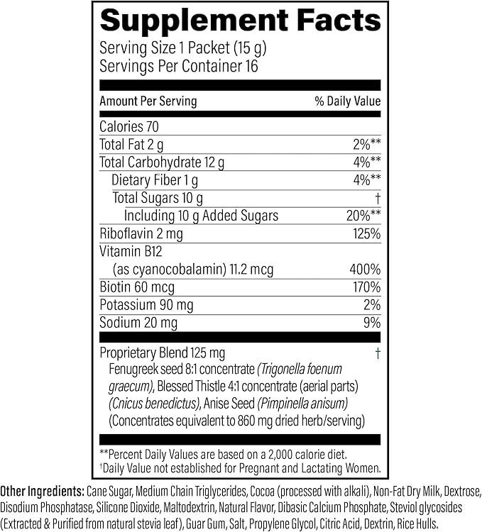 UpSpring Milkflow Energy Breastfeeding Supplement Drink 16 Drink