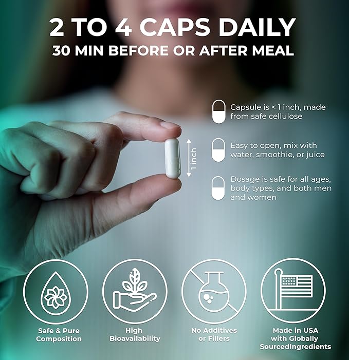 Multimineral Supplement Magnesium Complex with Trace 120 Capsules