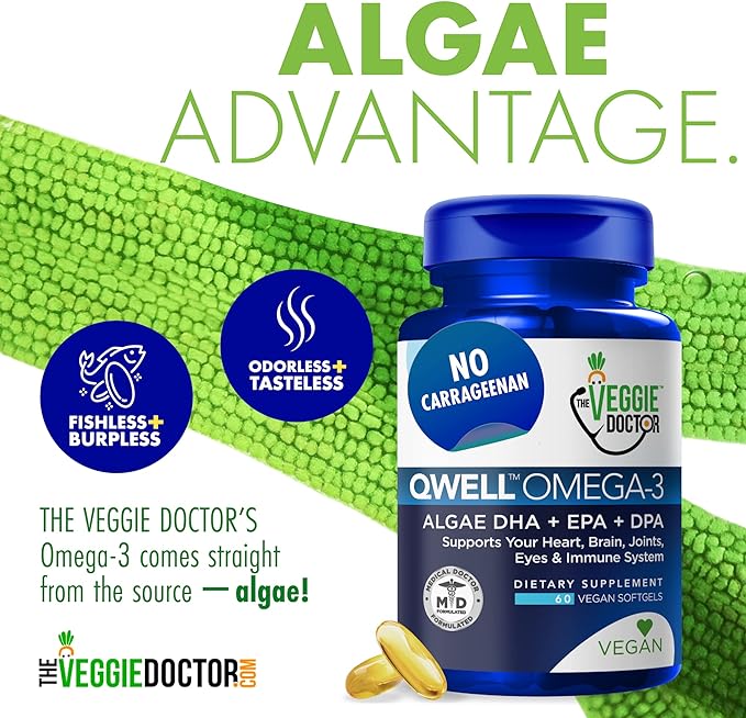Vegan Omega 3 Supplement 3 Fish 3 Fatty
