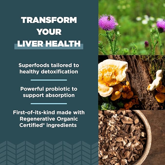Ancient Nutrition Regenerative Organic Certified Liver 90 Count