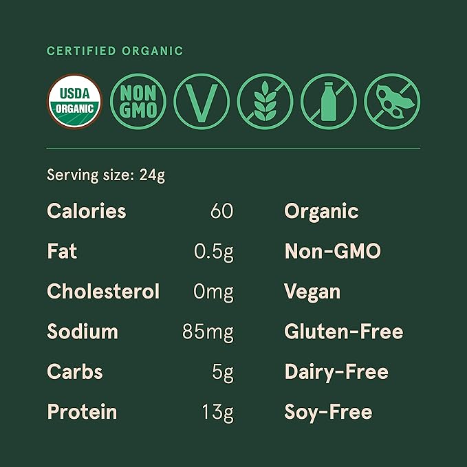 Sun Bay Organics Pumpkin and Milk 1lb Canister 13g Protein