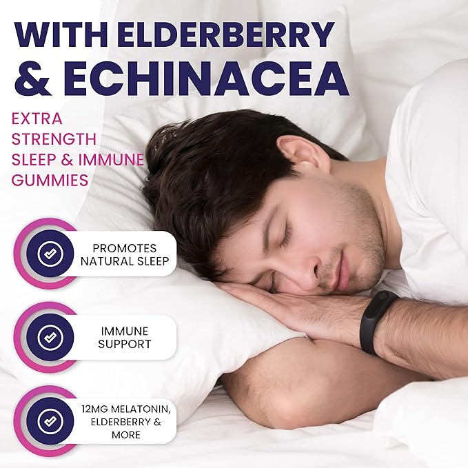 Melatonin Gummies 12mg 60 Gummies