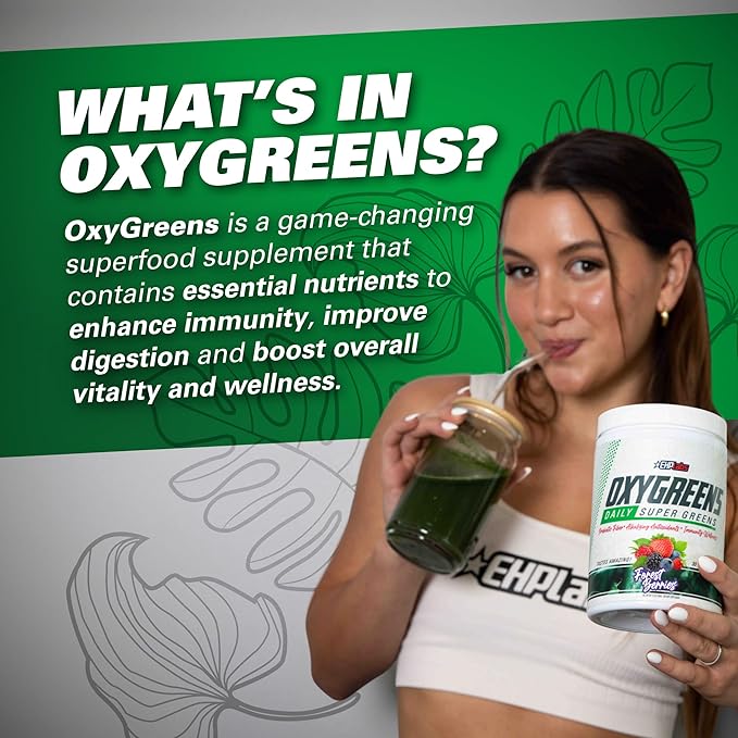 EHP Labs OxyGreens Super Greens Powder 30 Serves