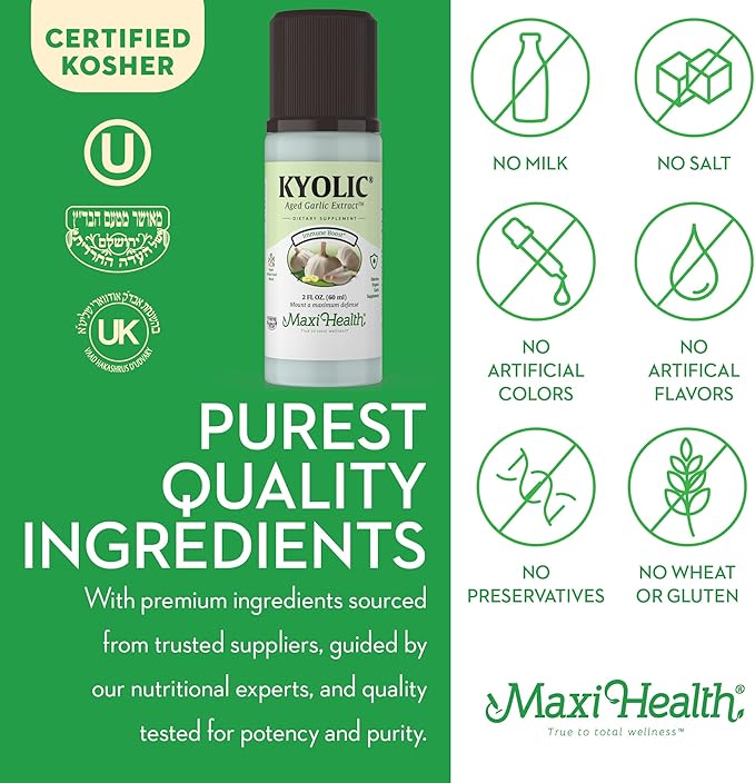 Kyolic Aged Garlic Extract Liquid (2 Pack)