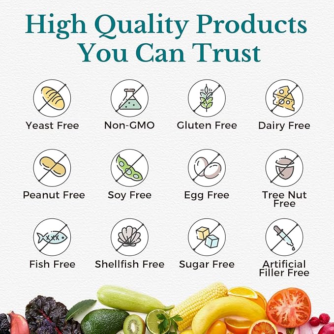 VITALITOWN Probiotics 120 Billion CFUs 36 Strains, 30 Delayed