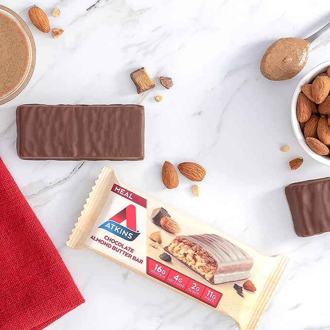 Atkins Chocolate Almond Butter Protein Meal 5 Count