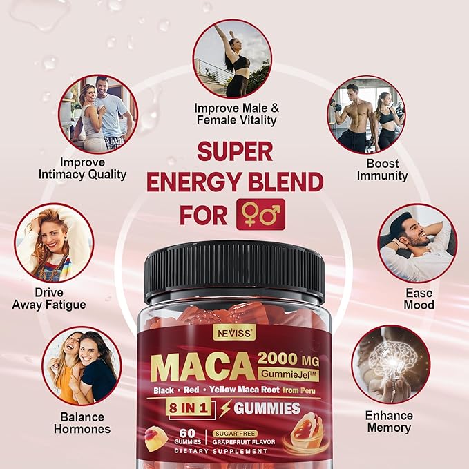 2 Pack Sugar Free Maca Root 2000mg with