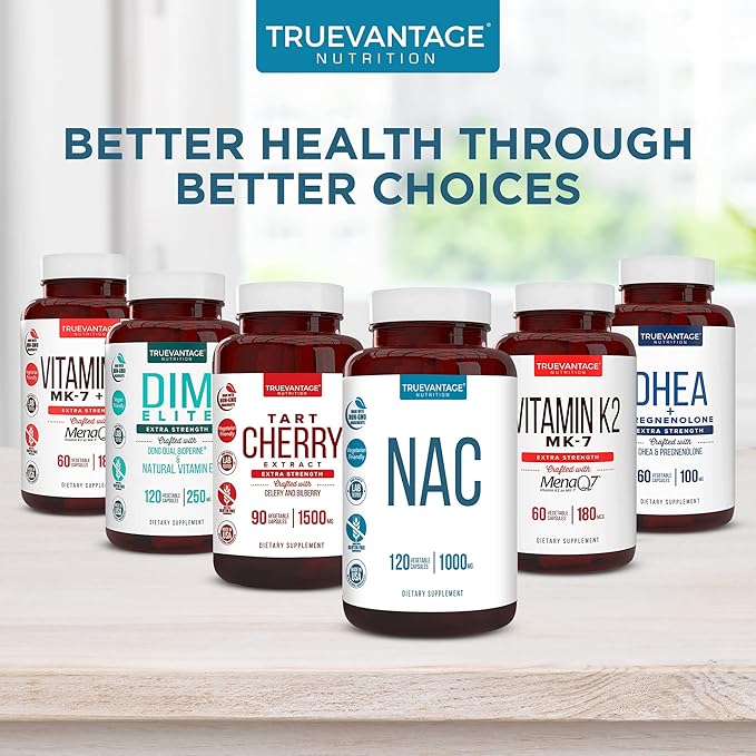 NAC Supplement (N-Acetyl Cysteine) 1000 mg-Antioxidant 120 Count 60 Servings