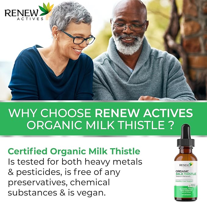 Renew Actives Milk Thistle Liquid Extract 4 fl