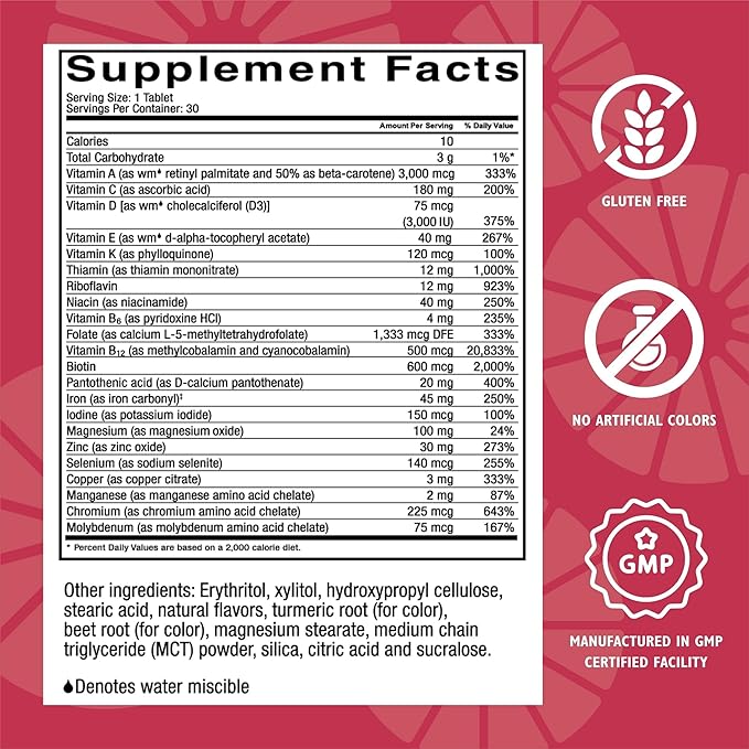 Celebrate Vitamins CelebrateONE 45 One A 45 mg 30 count