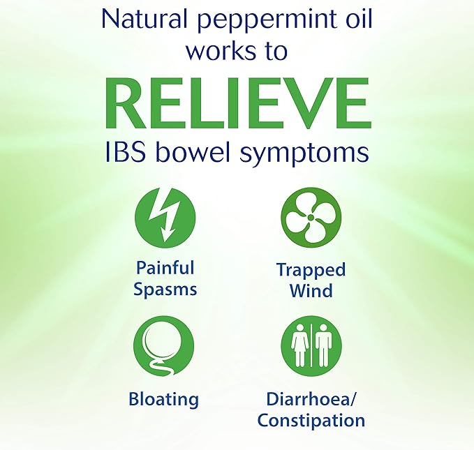 Peppermint Oil Capsules 20 Capsules