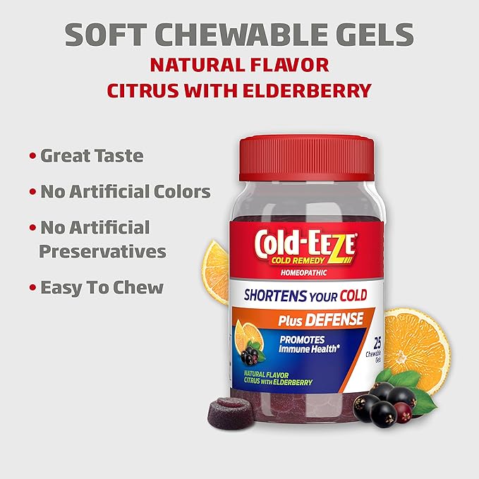 Cold-EEZE Plus Defense Natural Citrus & 25 Ct