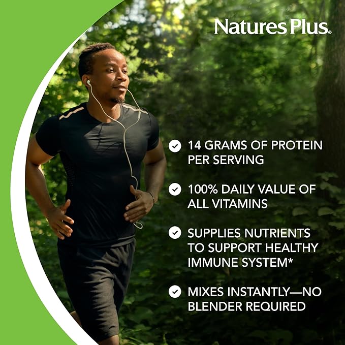 Natures Plus SPIRU-TEIN, Vanilla 1.06 lbs, 2 - 32 Total