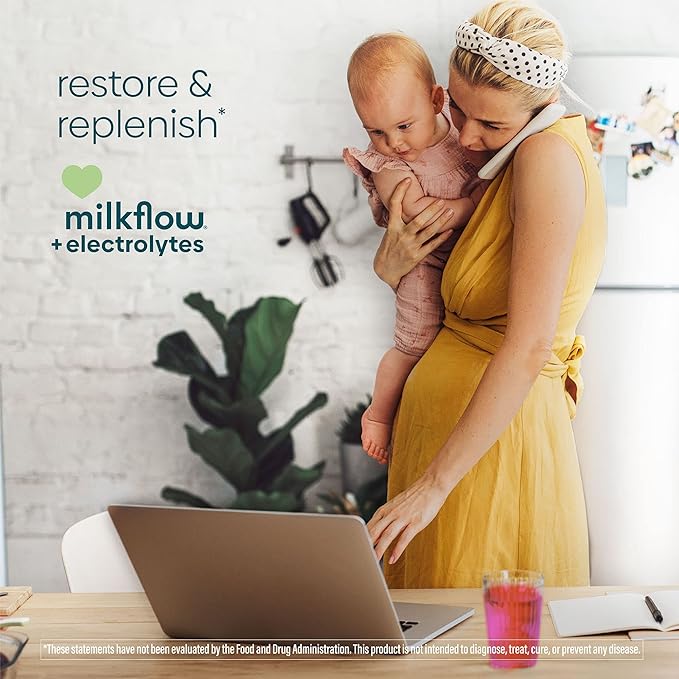 UpSpring Milkflow Electrolyte Breastfeeding Supplement Drink 16 Drink