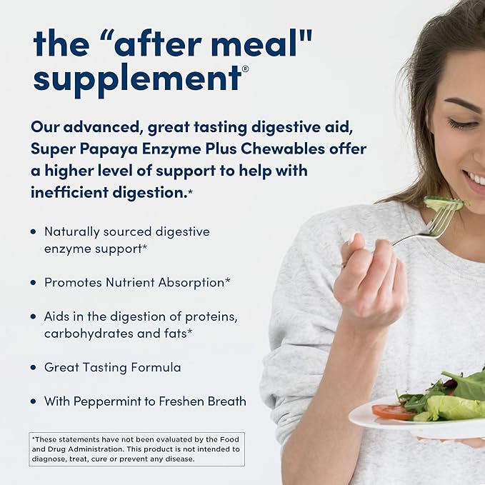 American Health Super Papaya Enzyme Plus 360 Count