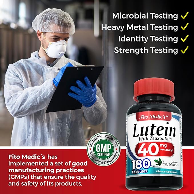 FITO MEDIC'S Lab |180 Capsules |40 mg| 40mg | 40 mg