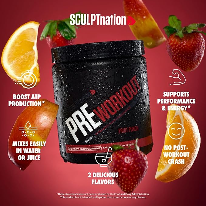 Sculpt Nation by V Shred Burn Evolved 2.0 and Pre Workout Fruit Punch Bundle