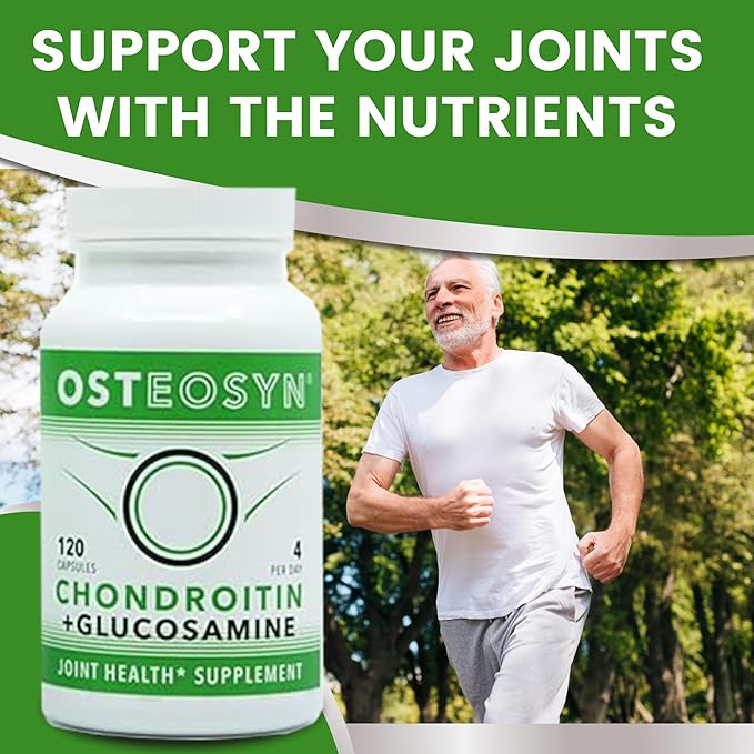 OSTEOSYN® by Synutra Pure CHONDROITIN 1200+ 30-Day Servings 120 Capsules, 4-Capsule Serving $1.67