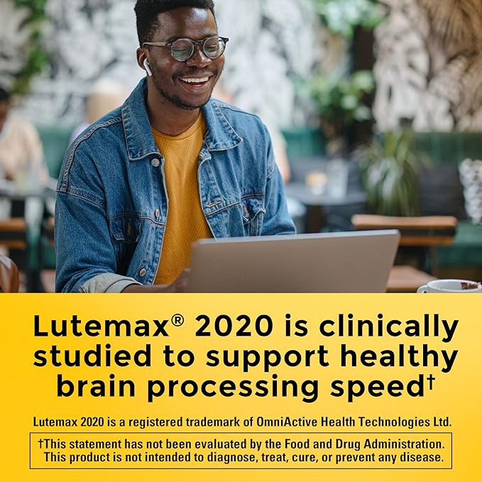 Nature Made Lutein & Zeaxanthin Gummies, 40 Vegan 20 Day