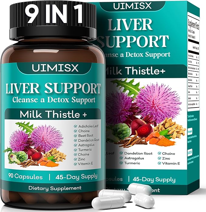 Milk Thistle Supplement 90 Capsules
